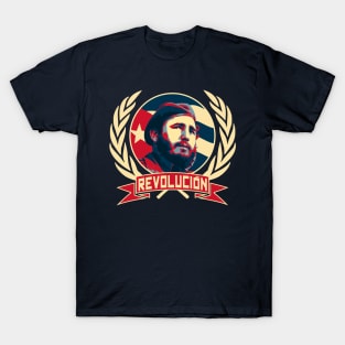 Fidel Castro Revolucion T-Shirt